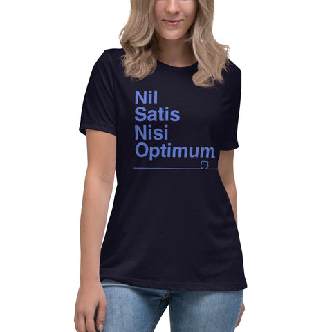 Nil Satis Nisi Optimum - Womens